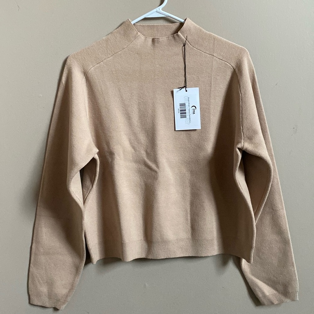 Zyia Bright Khaki Tribeca Sweater